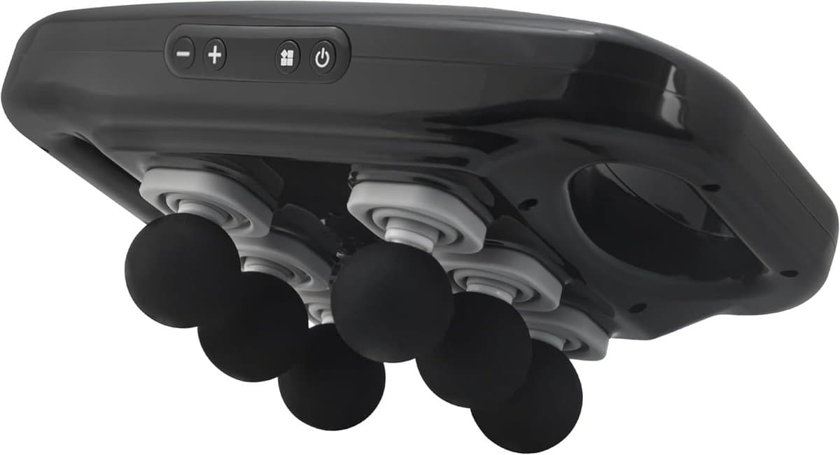 Massagepistool - Spierontspanner - Spierherstel - 20 Snelheidsstanden - 23.5 x 23.5 x 13 cm - Zwart — afbeelding 1