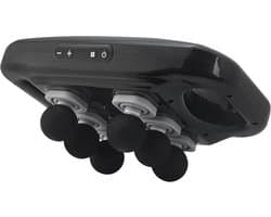 Massagepistool - Spierontspanner - Spierherstel - 20 Snelheidsstanden - 23.5 x 23.5 x 13 cm - Zwart