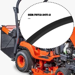 Dailygoods- Deckmaaierriem Vervanging 70712-3471-2 - Compatibel met Kubota G3HST - 100 cm Zijafvoer - Rubber Materiaal - Eenvoudig te Installeren - Hoge Betrouwbaarheid - Grasmaaierriem — thumbnail 2