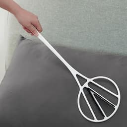 Tapijt Mixer - Stofverwijderaar - Textiel Reinigen - Lange Handgreep - 55.5 cm - Wit — thumbnail 3