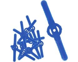 Grasmaaier Snijder - Vervangkoppen - Gazon Onderhoud - Zware Uitvoering - 100 stuks - Blauw