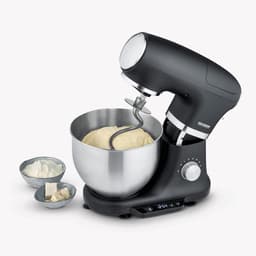 Keukenmachine - Deegmachine Mixer - Zelf Bakken - Geïntegreerde Weegschaal - 3.8 Liter Kom - Zwart Mat — thumbnail 4
