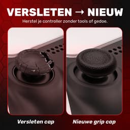 ProFPS 10x Joystick Caps PS4/PS5/EDGE – Grips voor Versleten Sticks — thumbnail 3