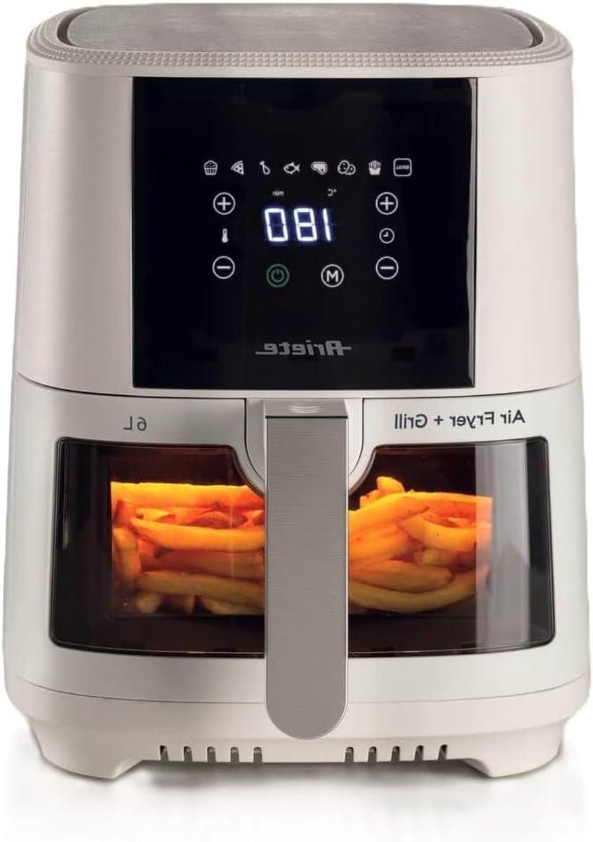 Heteluchtfriteuse - Airfryer - Gezond Frituren - Grote Capaciteit - 6 Liter - Wit — afbeelding 1