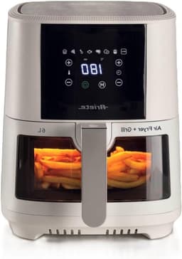 Heteluchtfriteuse - Airfryer - Gezond Frituren - Grote Capaciteit - 6 Liter - Wit — thumbnail 1