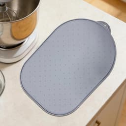 Keukenrobot mat - Glijmat machine - Apparaat verplaatsen - Soepele mobiliteit - 40x27 cm - Grijs — thumbnail 5