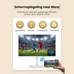32 Inch Draagbaar Smart TV Display — Draaibaar, Kantelbaar & Verstelbaar | Android 13 & Airplay | WiFi | Ingebouwde Batterij — thumbnail 5