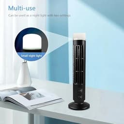 aladdien - Bladloze Toren Ventilator - Stil en Draagbaar - Voor Thuis en Kantoor - Oscillatie - Energiezuinig - Compact en Modern — thumbnail 4