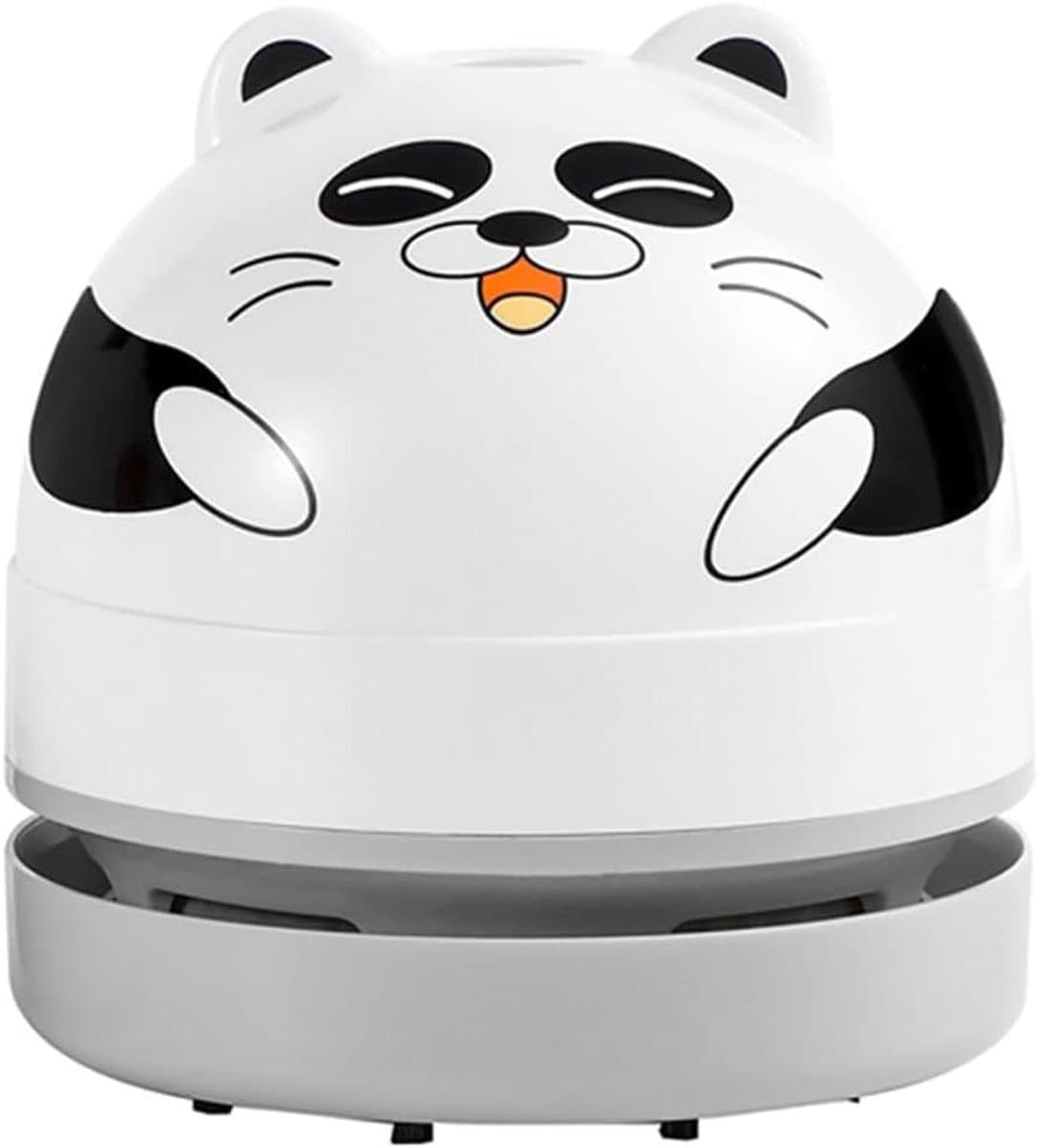 Mini Stofzuiger - Handstofzuiger Tafel - Bureau Schoonmaken - USB Oplaadbaar - Compact Formaat - Wit — afbeelding 1