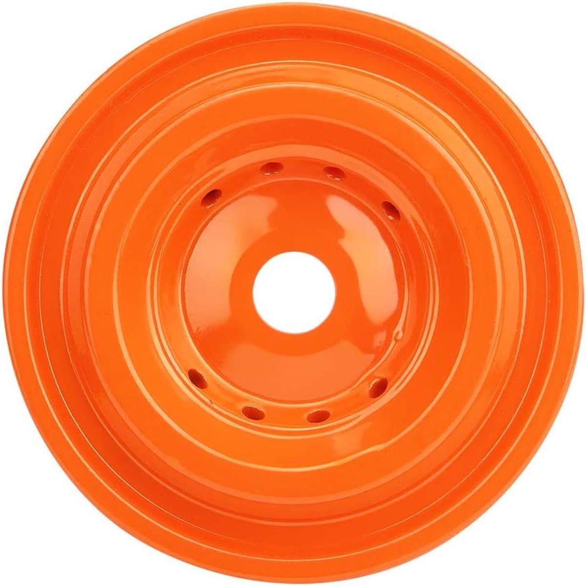 Aluminium Grassnijder - Maaierskop - Gazon Onderhoud - Duurzaam Aluminium - 21 x 12 cm - Oranje — afbeelding 1