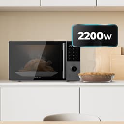 Digitale Magnetron - Combimagnetron Grill - Snel Koken - Met Convectie - 28 Liter - Zwart — thumbnail 5