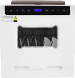 Vrijstaande vaatwasser - Tafelmodel vaatwasser - Schoon servies - Touchscreen bediening - 4-6 couverts - Wit — thumbnail 1