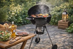 Hip-Wonen.nl - Kogelbarbecue XXL - 44 cm - houtskool BBQ  - barbeque — thumbnail 3