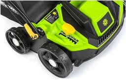 Elektrische Verticuteermachine – Gazonverticuteerder – Mosverwijderaar – Gazonhark – Grasmaaier – 1300 W Motor – Maaibreedte 320 mm – 40 L Opvangbak – Verstelbare Handgreep – Variabele Snijdiepte — thumbnail 5