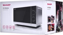 Magnetron Oven - Keukenapparaat - Snel Opwarmen - Platte Bodem - 20 Liter - Zilver Zwart — thumbnail 5