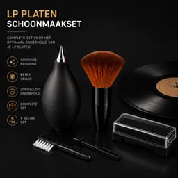 LP Schoonmaakset – Platenborstel – 5-delig – Platenreiniger – Antistatisch – Vinyl Borstel – LP reinigingset – Vinyl Reiniger – LP — thumbnail 3