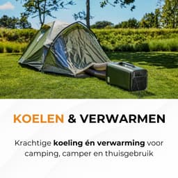 Evolar Mobiele Airco - Caravan / Camping / Tent - Koelen & Verwarmen - 5200 BTU - Mini Airco - EVO-CA05CHGR — thumbnail 3