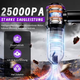 Kruimeldief draadloos - Handstofzuiger - Autostofzuiger - Multifunctioneel — thumbnail 5