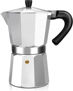 HEZIVO® Percolator Inductie - Espressomaker Gas - Koffiemaker - Espresso Maker - 150 ml — thumbnail 1