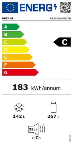 Dreame Mega Pro Koelkast 409L - 185 CM - No Frost - Energieklasse C - FreshFlex Multi-Moduszone - AeroFresh Purificatie - Inox Look - Vrijstaand — thumbnail 2