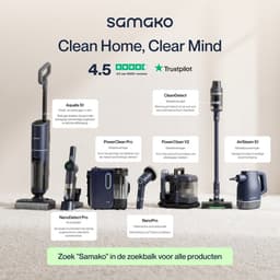 Samako Kruimeldief NanoDetect Pro 135W - Kruimelzuiger Snoerloos - Krachtige Handstofzuiger 16Kpa - Draadloos - Autostofzuiger — thumbnail 9