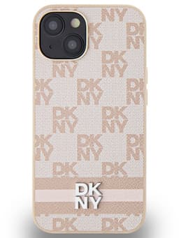 DKNY - iPhone 15 Plus - Luxe Skins - Roze - Lederen Design — thumbnail 5