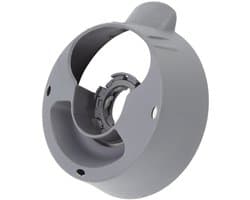 Allecto - Multifunctionele Foodprocessor Hoofdpanbasis - Vervangpot voor TM5 6 - Duurzaam PP-materiaal - Veilig en Sterk - Onderdeel Keukenmachine ...