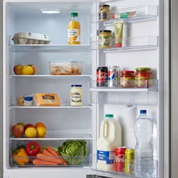 Heinner HC-HS268SWDE++ Koel-vriescombinatie met Waterdispenser – 268 L – Instelbare Mechanische Thermostaat – Omkeerbare Deur – Zilver – 5 Jaar Garantie — thumbnail 5