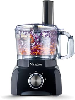 TurboTronic FP800 Foodprocessor - Keukenmachine - 1.2 Liter - 800W - Zwart — thumbnail 1
