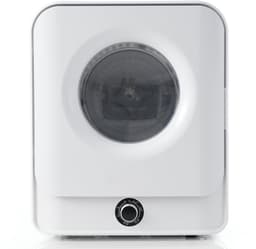 Afvoerdroger 3 Kg - Compacte Trommeldroger Met 5 Programma's, Oververhittingsbeveiliging, Wandmontage - Wit — thumbnail 3