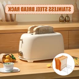 Multifunctionele Airfryer voor Gezond Bakken en Grillen in de Keuken met Roestvrijstalen Ontwerp en Toastfunctie — thumbnail 3