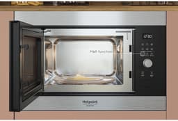 Hotpoint MF20G IX HA.1 Zwart, Roestvrijstaal Grill-magnetron Ingebouwd 20 l 800 W — thumbnail 4