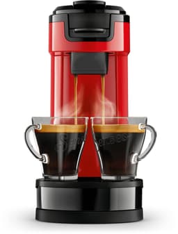 Philips Senseo Switch Koffiemachine HD6592/84 - Pad- en Filterkoffiezetapparaat - Automatische Uitschakeling - Instelbare Intensiteit - Incl Thermische Kan - Rood — thumbnail 4