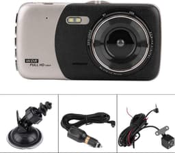 Dailygoods - Dailygoody - Dash Cam - 1080P Full HD - Dual Lens - 3,6 inch LCD-scherm - Nachtzicht - Parkeerbewaking - Geschikt voor auto's - Model H84203S — thumbnail 5