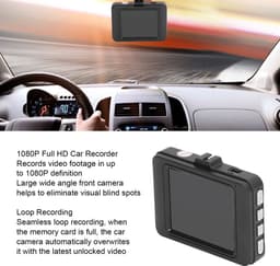 Dailygoods - Dailygoody - Auto Dashcam - Full HD Camera - Bewegingsdetectie - Compact Formaat - Loop Recording - Videobewijs Bescherming - Geschikt voor Auto's... — thumbnail 4
