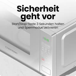 Magnetron 20 liter - Compacte oven - Snel opwarmen - Digitale bediening - 33 x 25 x 44 cm — thumbnail 3