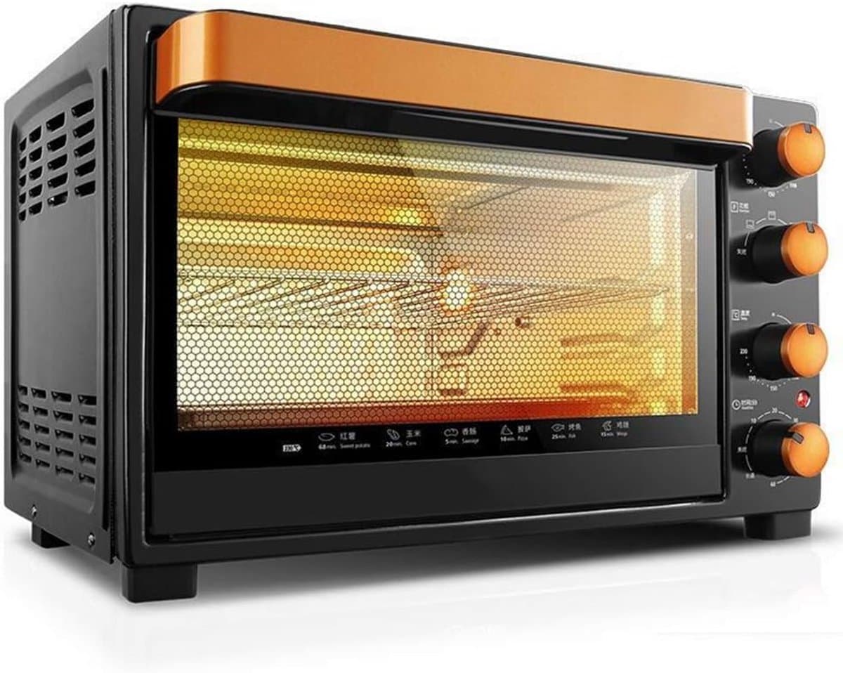 Magnetron Oven - Keukenapparaat - Snel Opwarmen - 32 Liter Capaciteit - 1500 Watt Vermogen - Groen — afbeelding 1