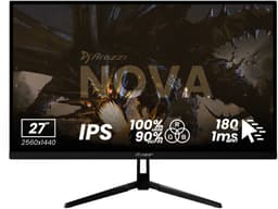 Arozzi Nova 27" Gaming Monitor - QHD IPS - 180Hz - Zwart — thumbnail 1