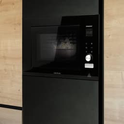 Inbouwmagnetron - Keukenapparaat - Snel opwarmen - 800 Watt vermogen - 40 x 438 x 65 cm - Zwart — thumbnail 5