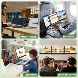 Blackview DCM8 Pro Portable Monitor - 15,6 inch - 1080p FHD - Ultradun 4,6mm - 100% sRGB - Laptopscherm: 14-17.3" — thumbnail 3