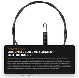 Dailygoods- Trekkoord voor Grasmaaier - Uittrekbare Sleutelhanger - Koord - Trekkoord Lichtschakelaar - Trekkoord Badgehouder - Binnendraadlengte 75 inch - Koppelingskabel — thumbnail 5
