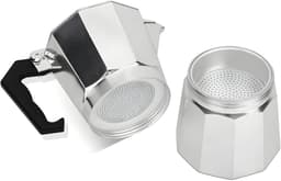 Dailygoods- Espressomachine Aluminium 600 ml - Koffiezetapparaat - Percolator - Gasfornuis - Duurzaam - Milieuvriendelijk - Koffiezetter — thumbnail 4