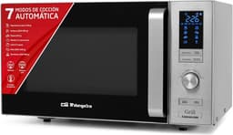Magnetron Grill Convectie - Multifunctionele Oven - Snel Maaltijden Bereiden - 7 Voorgeprogrammeerde Menu's - 25 Liter Capaciteit - Zilverkleurig — thumbnail 5