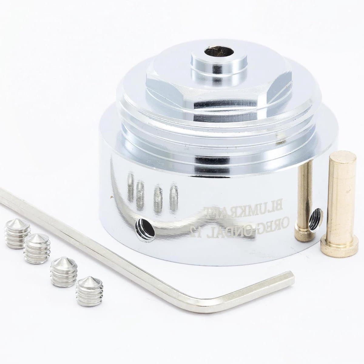 Radiator Adapter - Thermostaat Adapter - Verwarmingsregeling - 12-Punts Ster Bevestiging - M30 x 1.5 - Metaal — afbeelding 1