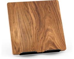 Alberenz Tablet of Laptop standaard | Walnoothout | Voor Alberenz monitorverhoger en ander monitorverhogers