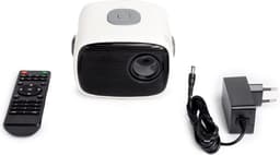 QLT TV Projector – Mini Beamer met LED Lichtbron – Resolutie 800 x 480 Pixels – 16:9 – Projectieafstand 1 tot 4 Meter – Met Afstandsbediening - Wit — thumbnail 2