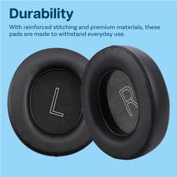 Vervangende Oorkussens voor Xbox Wireless, Xbox Wired, Xbox Stereo 20th Anniversary Special Edition Hoofdtelefoon van MMOBIEL – Protein PU Koptelefoon Oorkussens - Noise Isolation Earpads – Zwart — thumbnail 5