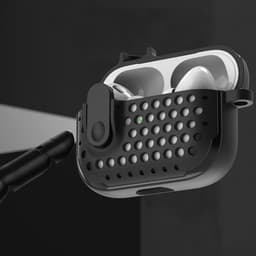 Beschermende Grappige Leuke Case Cover met Cleaner Kit & Sleutelhanger - Compatibel met Apple Airpods Pro (2e/1e generatie) - Mickey — thumbnail 5