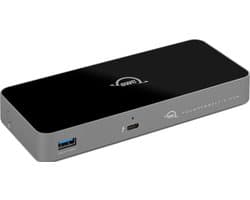 OWC Thunderbolt 5 Hub - 4x USB-C & 1x USB-A - 120 Gb/s - 140W - Zilver/Zwart