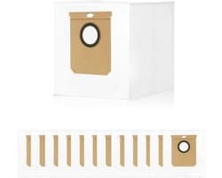 12 stofzuigerzakaccessoires voor Eufy Clean L60 Ses / L60 Hybrid Ses / L50 Ses, stofzuigerzakken met grote capaciteit van 2,5 liter voor Eufy